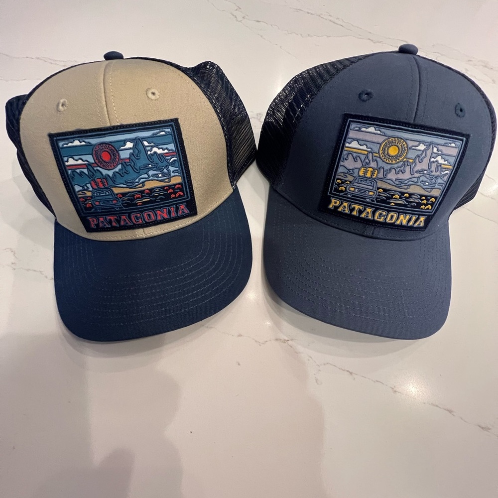2 Rare Patagonia Hats - NWOT
